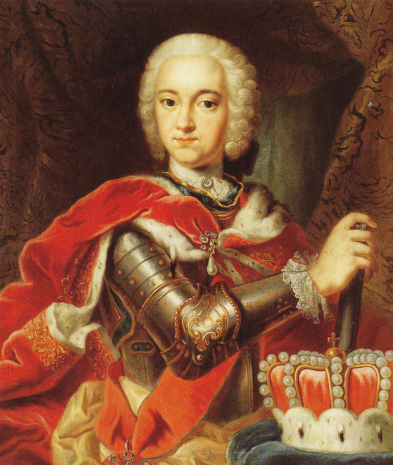 Musica sacra e politica:  Karl Theodor von Felix Anton Besold, Elettore di Baviera, qui ancora giovane nel 1744